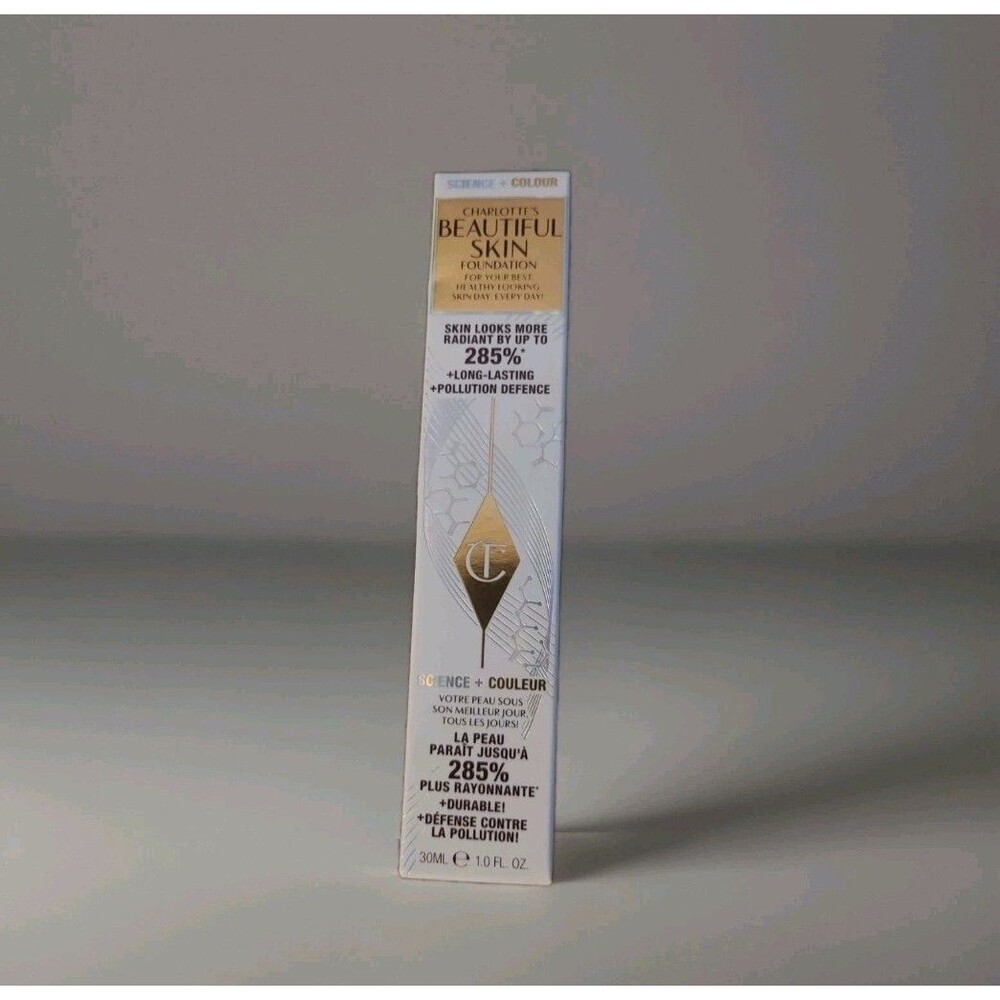 New Charlotte Tilbury Beautiful Skin Foundation # 7 COOL FROIDE 30ml